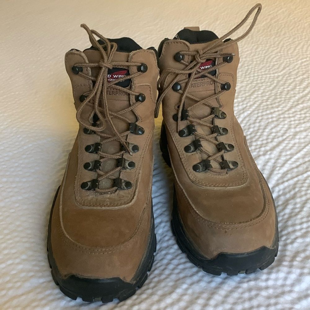REDWING, steel toe, waterproof, ladies size 7, near new